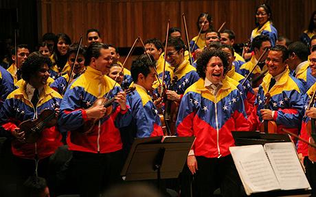 Gustavo Dudamel and  the Simon Bolivar Youth Orchestra of Venezuela